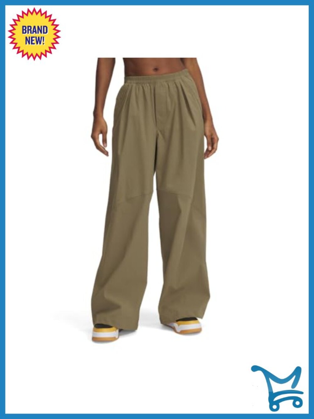 Unstoppable Woven Parachute Pants Lightweight Active Cargo